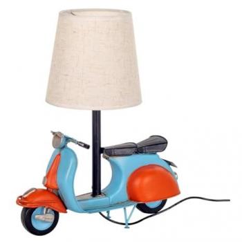 Lámpara de Mesa Vintage Scooter Árabe 34x29x15 cm - Signes Grimalt