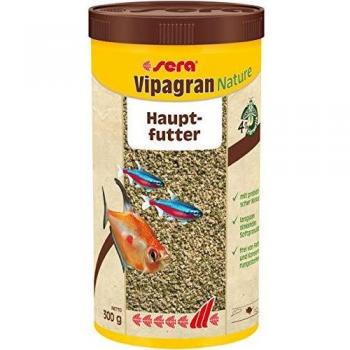 Sera Vipan Nature Alimento Básico Granulado para Peces Ornamentales, 300 g