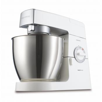 Kenwood KM636 Robot de Cocina Classic Major, batidora amasadora, 900 W, Metal, Color Blanco, 44 Decibelios