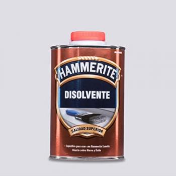 Disolvente Hammerite 1L - Disolvente para pinturas y recubrimientos, formato de 1 litro, ideal para limpiar herramientas y diluir productos Hammerite, de secado rápido y fácil aplicación