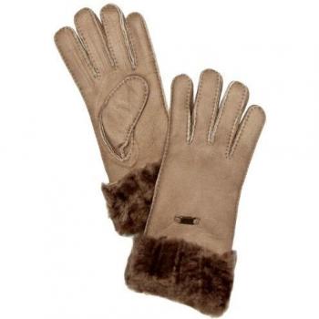 Emu Women's Beige XS Mushroom Apollo Bay Gloves