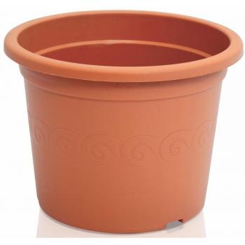 Maceta Plástica Prosperplast 6,5L - Dimensiones 280x280x212 - Color Terracota