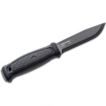 Morakniv Garberg Black Carbon Bushcraft Knife with High-Strength Polymer Sheath