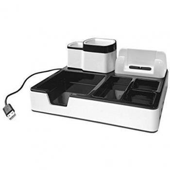 Monolith DO 003-17 - Organizador de escritorio con 3 puertos USB