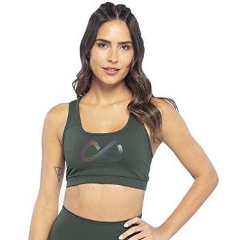 Ditchil Sports Bra Fire Sujetador Deportivo Verde L Mujer