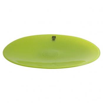 Bandeja Oval Aster Pistacho 35x28cm