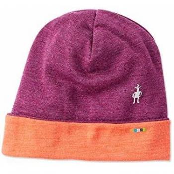 Smartwool Merino 250 Cuffed - Gorro para Mujer Sangria Heather, Talla única