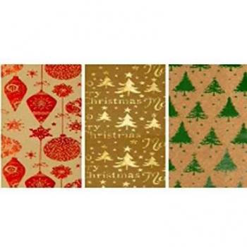Rollo Papel De Regalo Navideño Craft Surtido