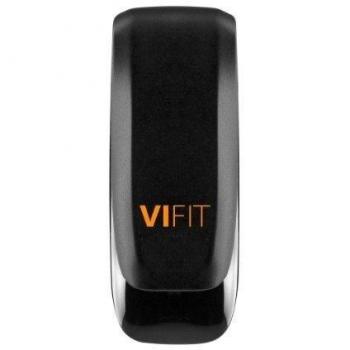 Medisana ViFit Fitness tracker, rastreador de actividades, pinza para pantalón, podómetro, consumo de calorías, rastreador de sueño, objetivo de movimiento con análisis VitaDock+ App