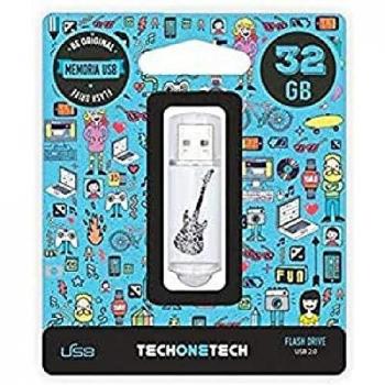 PENDRIVE 32GB TECH ONE TECH Crazy Black Guitar