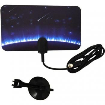 Antenna 4K Digital de Interior HDTV con Cable Coaxial, 1080P HD para Canales Locales