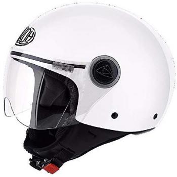 Casco AIROH Jet Compact Pro Blanco CPP14 TAMAÑO M