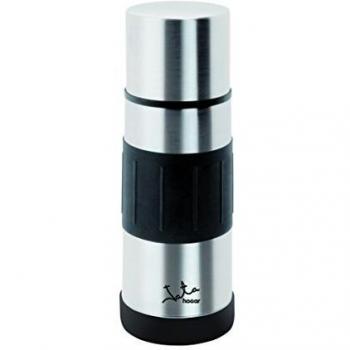 Jata Hogar 350 ml Termo, Acero Inoxidable, Negro Y Plata