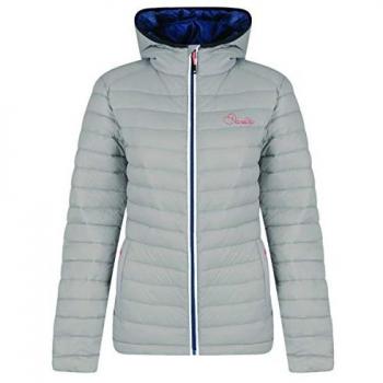 Dare 2b Mujer Flexible de reducción de la Chaqueta, Mujer, Color Silver Flash, tamaño Talla 18