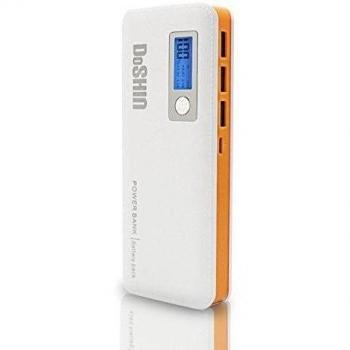 Cargador portátil Portable Charger con pantalla LCD,DoSHIn® 20000mAh Salida 3 USB Banco de energía Power Bank Paquete de Baterías Externas External Battery Pack for para iPhone, iPod, iPad, Samsung, HTC y más Teléfonos Inteligentes