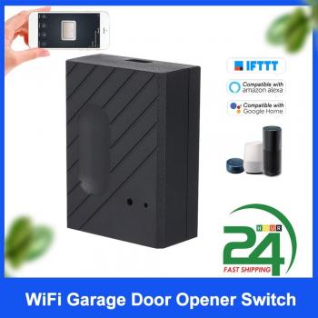 Interruptor Inteligente WiFi para Controlador de Puerta de Garaje con Control Remoto por Smartphone y Función de Sincronización APP