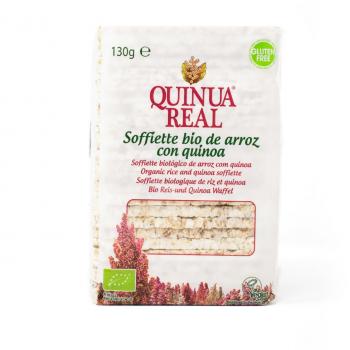 Soffiette de Arroz con Quinoa Bio Gluten Free Quinua Real, 130g