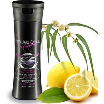 Voulez-Vous Paris Aceite de Masaje Estimulante Limón y Eucalipto 150ml