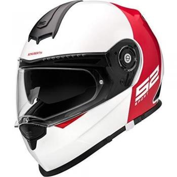 SCHUBERTH S2 Sport Rojoux Rojo Integral Casco De Motocicleta Tamano S