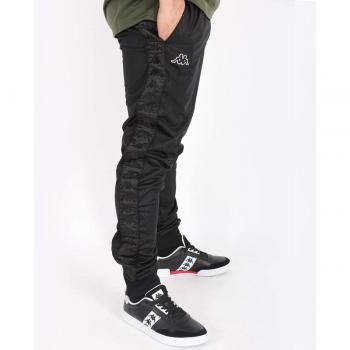 Kappa Zembos Authentic P Pantalón, Hombre, Negro