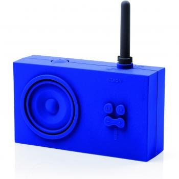 Lexon LA42 - Radio de ducha azul