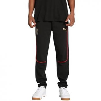 Puma Joggers AC Milan Casuals Negro - Pantalones de hombre, estilo casual, color negro, diseño del AC Milan, material cómodo y transpirable