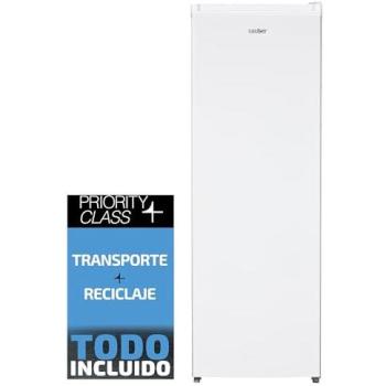 Frigorífico Blanco Sauber Serie 3-1F17024WH E - 170 cm Alto, 60 cm Ancho, 331 Litros, Cajón para Frutas y Verduras, Entrega y Retirada a Domic