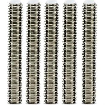 Aussel 5 piezas M6x40MM boquilla Garganta 3D extrusora de la impresora accesorio para Makerbot MK9