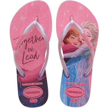Havaianas - Chanclas de dedo para niñas Kids Slim Princess con diseño de princesas