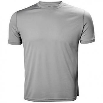Helly Hansen Hh Tech T Camiseta, Hombre, Gris, Medium