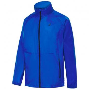 Chubasquero de montaña Joluvi 10K azul, impermeable, transpirable, ligero, con costuras selladas y capucha ajustable