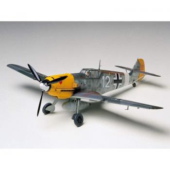 Maqueta TAMIYA Messerschmitt Bf 109E-4/7 Trop, Escala 1:48, Avión de Caza de la Segunda Guerra Mundial