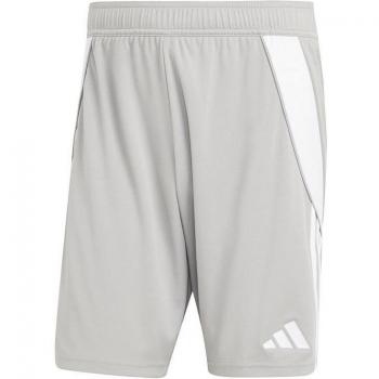 Pantalones cortos de fútbol Adidas Tiro24 para hombre en color gris