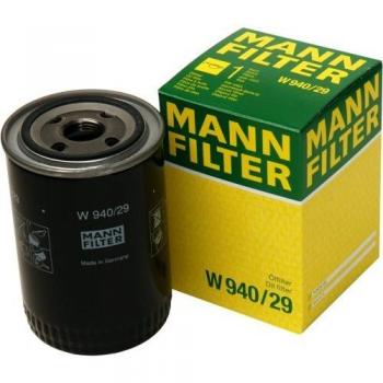 Original MANN-FILTER Filtro de aceite W 940/29 - para automóviles