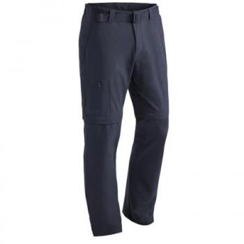 Maier Sports Men's Tajo Zip-Off Hiking Pants - Breathable, Dark Blue, Size 24