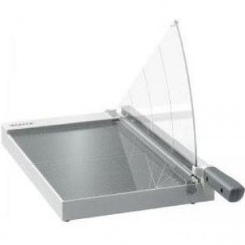 Leitz Precisión Guillotina de Papel A4+ para Oficina, Corta 15 Hojas, Longitud de Corte 381mm, Cuchilla de Acero, Base de Cristal Resistente con Guía y Protección Anticortes, 90210000