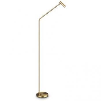 Lámpara de Lectura LED Integrada Easy de Ideal Lux, 250 Lúmenes, 3000K, acabado en latón, diseño contemporáneo, potencia de 3.5W, clasificación IP20