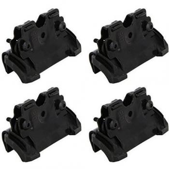 Thule Kit 4014 Flush Railing, Necesario Kit de fijación para un Ajuste pie Rapid Tracker en un automóvil específico, Referencia 184014