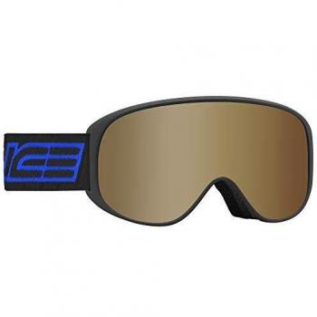Salice 100TECH - Gafas de esquí SR Negro-Azul Lente Tech S2-S4 Unisex Adulto, Descripción de la Montura: Negro, Única