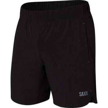 Saxx Gainmaker 2 en 1 Short de 7 pulgadas para hombre en color negro