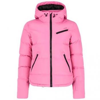 Chaqueta Protest Lucid Rosa Oscuro XS Mujer con Capucha