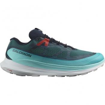 Salomon - Zapatillas de trail running de hombre Ultra Glide 2 azul verde 40