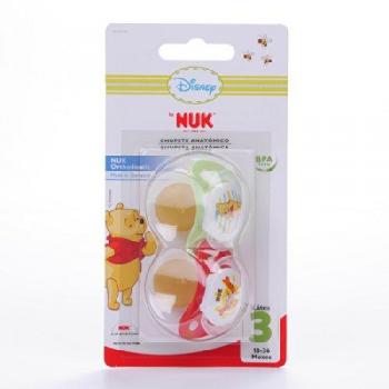 Nuk chupete anatómico de látex Disney talla 3 2u