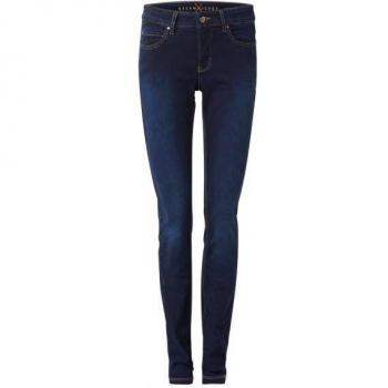 MAC Dream Skinny Stretch Jeans - Women's Dark Blue, Size 34/32