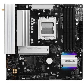 Placa Base ASRock A620AM Pro RS WiFi AM5 mATX 4x DDR5 HDMI/DP Wi-Fi 6E 2.5G LAN