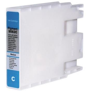 Cartucho de tinta compatible Epson T9082 Cyan - Reemplaza C13T908240