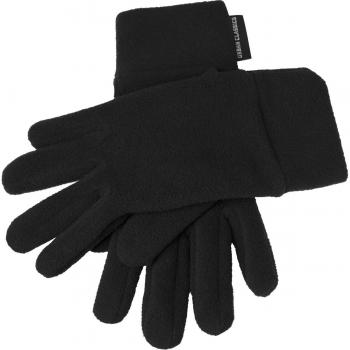 Urban Classics Polar Fleece Gloves, Guantes Unisex Adulto, Schwarz