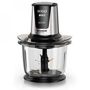 SOGO Picadora Alimentos Bol Cristal SS-5260-1,5 litros