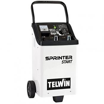 TELWIN 829392 Telwin Model Sprinter 6000 Start Cargador de Baterías, 320mm x 380mm x 780mm