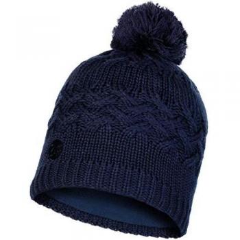 Buff 111005.779.10.00 Knitted & Polar Hat SAVVA Night, Unisex-Adult, Blue, L